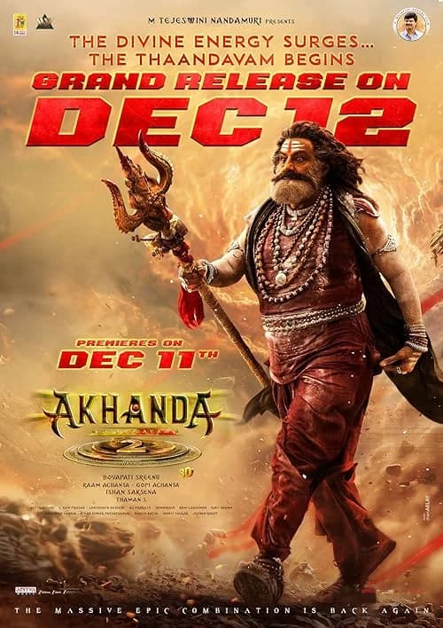 Akhanda 2 - Thaandavam film posteri
