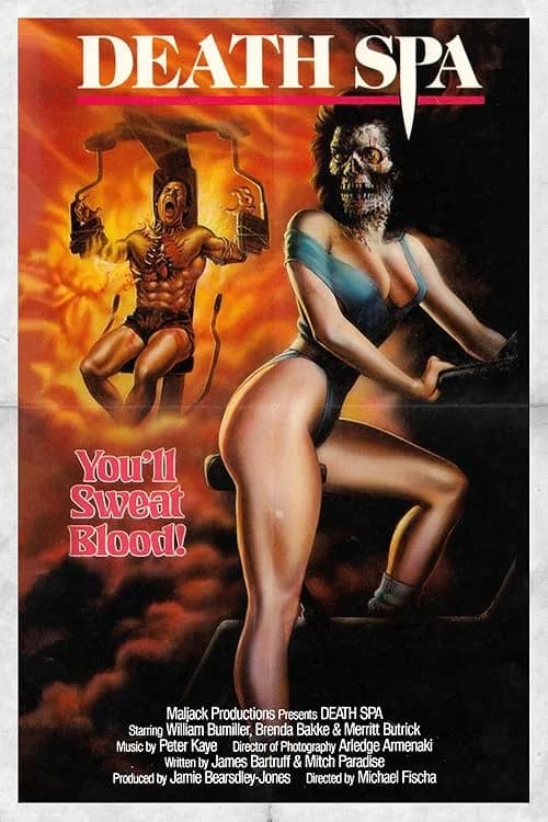Death Spa film posteri