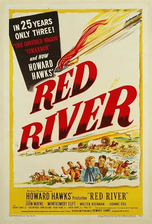Red River film posteri