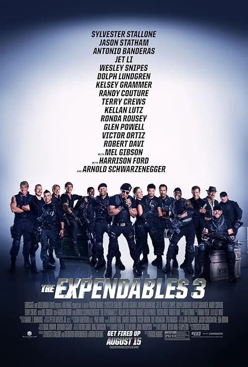 The Expendables 3 film posteri
