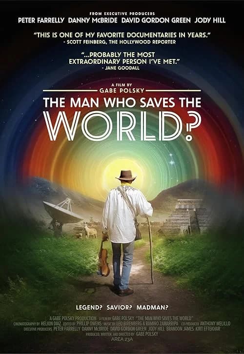 The Man Who Saves the World? film posteri