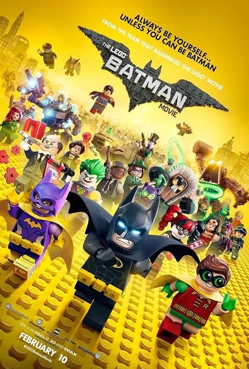The Lego Batman Movie film posteri
